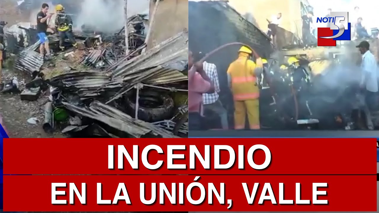 🔴 #ultimahora / Incendio en la Unión Valle- 29 de Enero de 2026