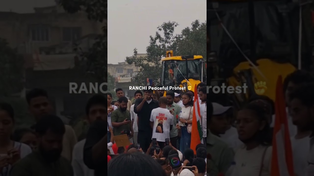20 july 2026 #ranchi_jharkhand #peacefulprotest #justice #sonamwangchuk #hungerstrike