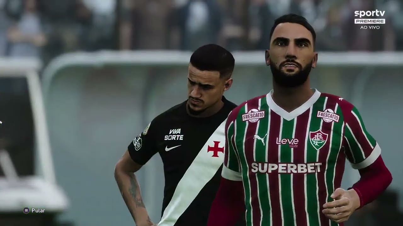 VASCO X FLUMINENSE | AO VIVO COM 1MAGEM GAMEPL4Y | PES2021 PLAT4FORMA / PC