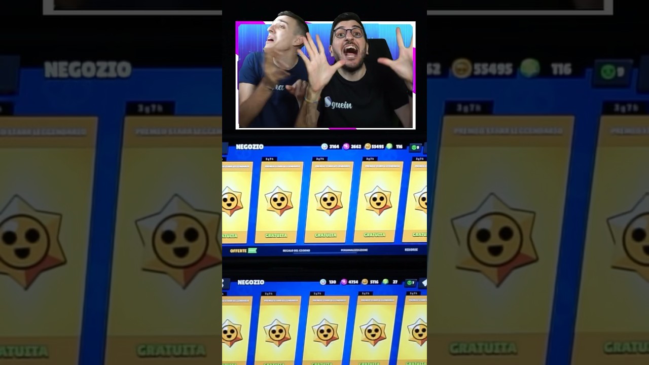 APRO 10 STAR DROP LEGGENDARI GRATIS su BRAWL STARS e TROVO
