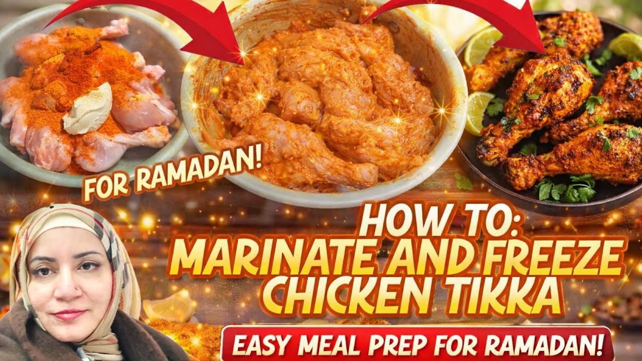 Ramadan special 🌙 | Chicken tikka masala Marinade 