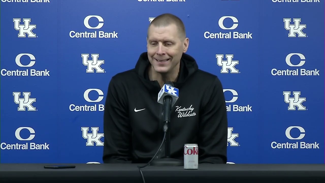 Mark Pope Previews Kentucky Wildcats Basketball in SEC Tournament 2026