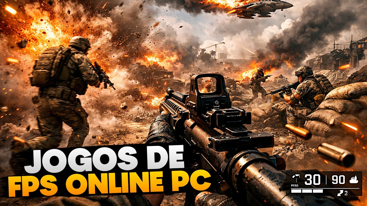 TOP 10 MELHORES JOGOS FPS PARA PC EM 2026