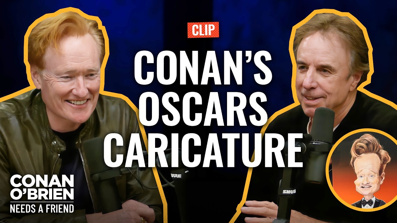 Kevin Nealon Reveals Conan&rsquo;s Caricature | Conan O'Brien Needs A Friend