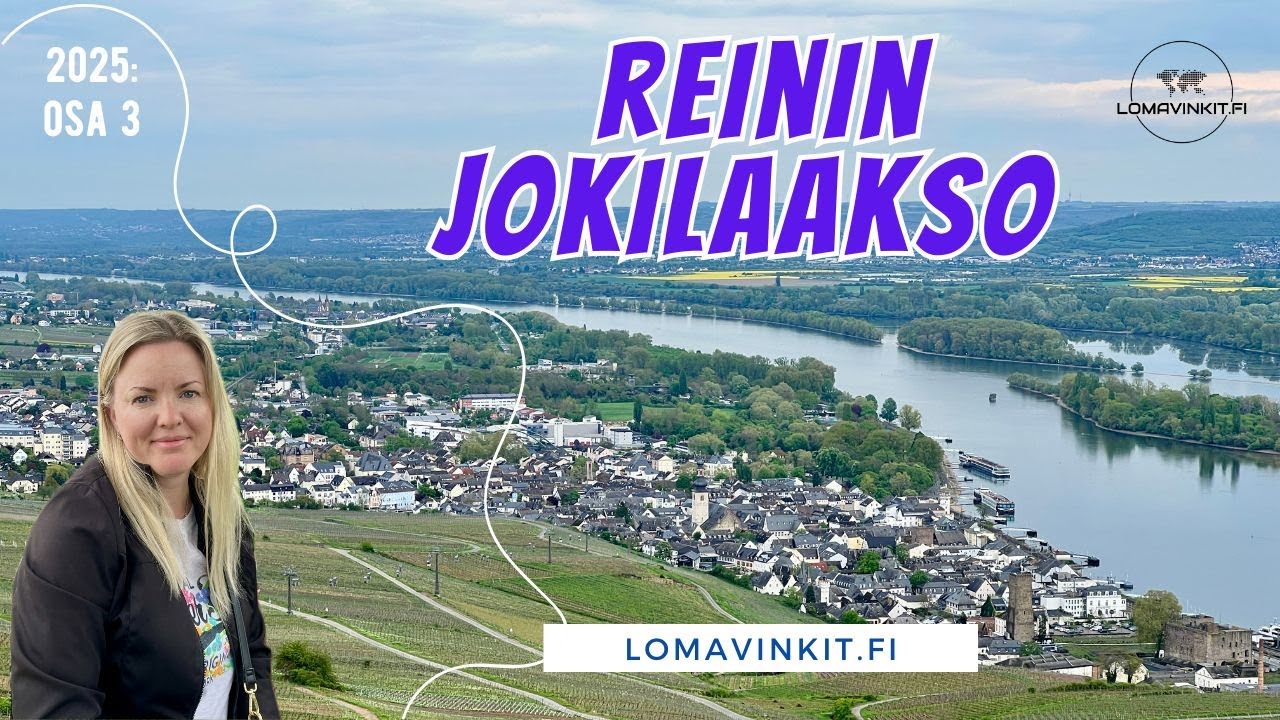 Matkailuautolla Reinin jokilaaksoon &ndash; hissill&auml; n&auml;k&ouml;alapaikalle ja lautalla joen yli, 2025 osa 3