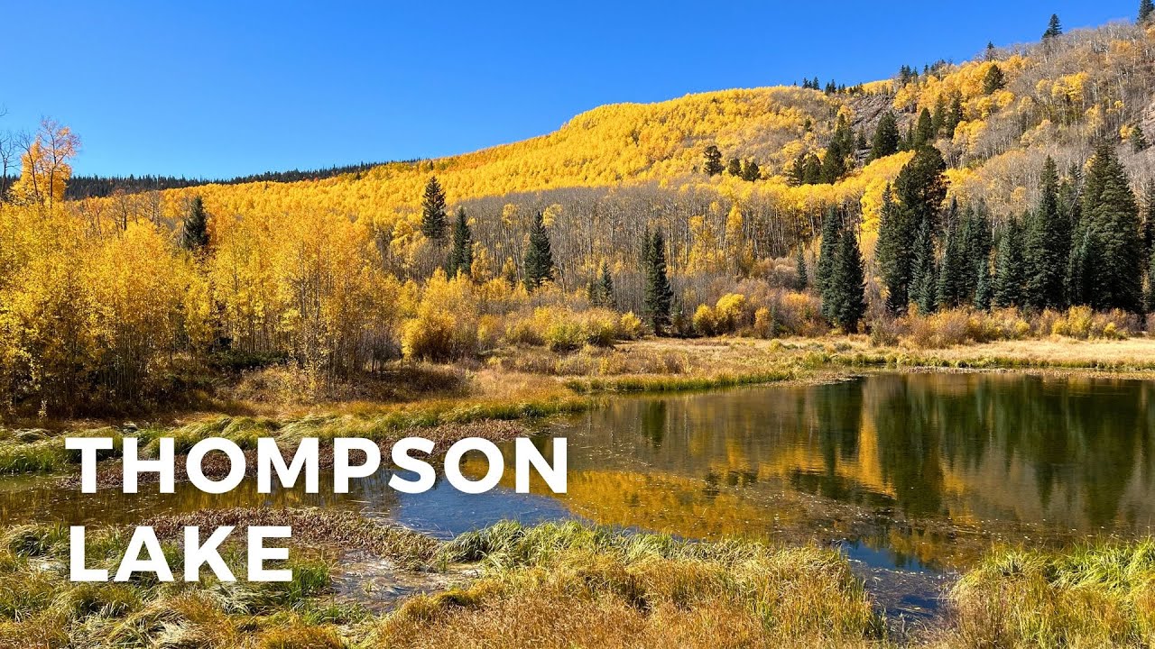 Golden Aspens & Mountain Views | Peaceful Fall Hike to Thompson Lake, Colorado