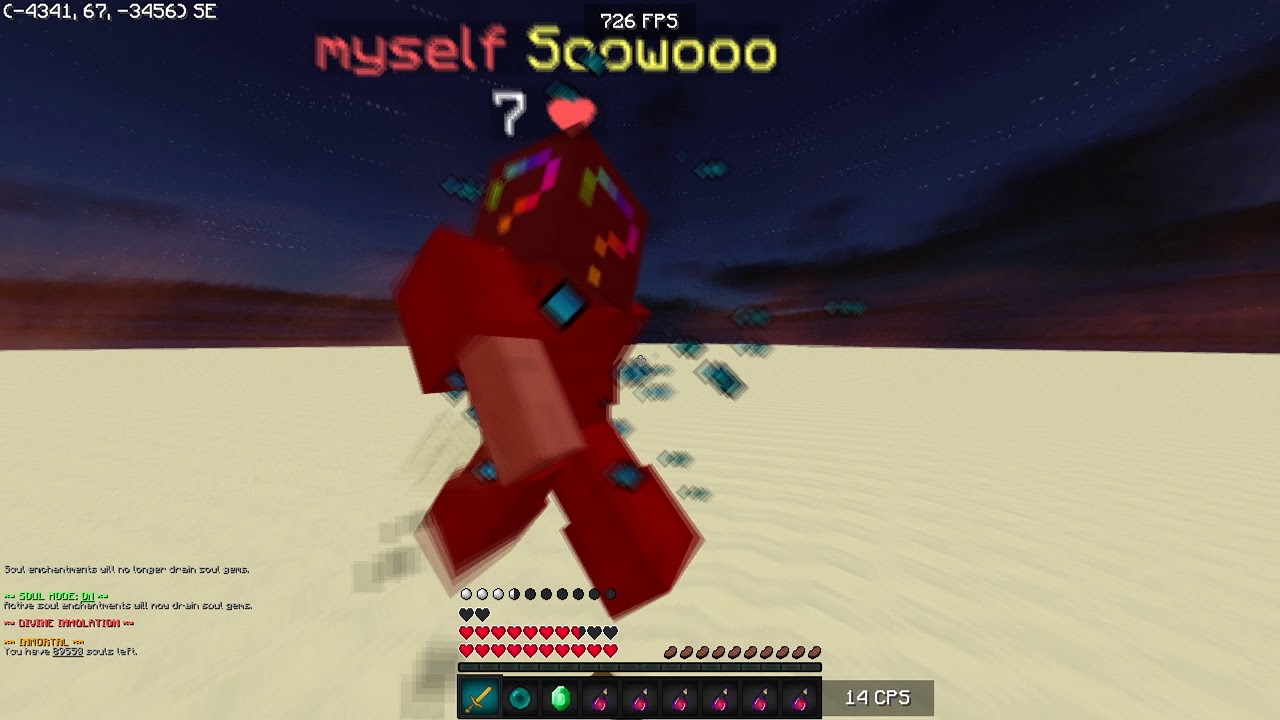 I DO THE MOST DAMAGE ON COSMICPVP (TEST SERVER) GOD KILL MONTAGE