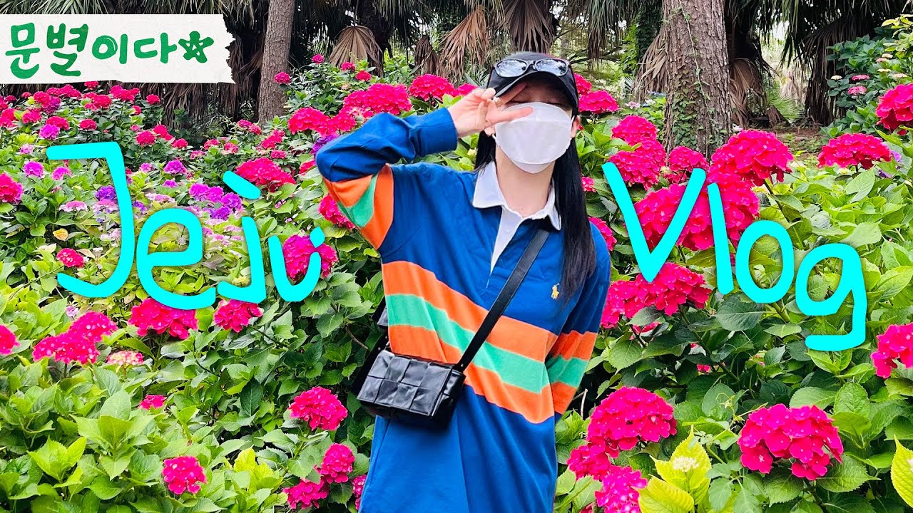 제주 VLOG 찍은 문별이다｜윈드밀 108 풀빌라 펜션, 한림공원, 가족여행 in 제주도