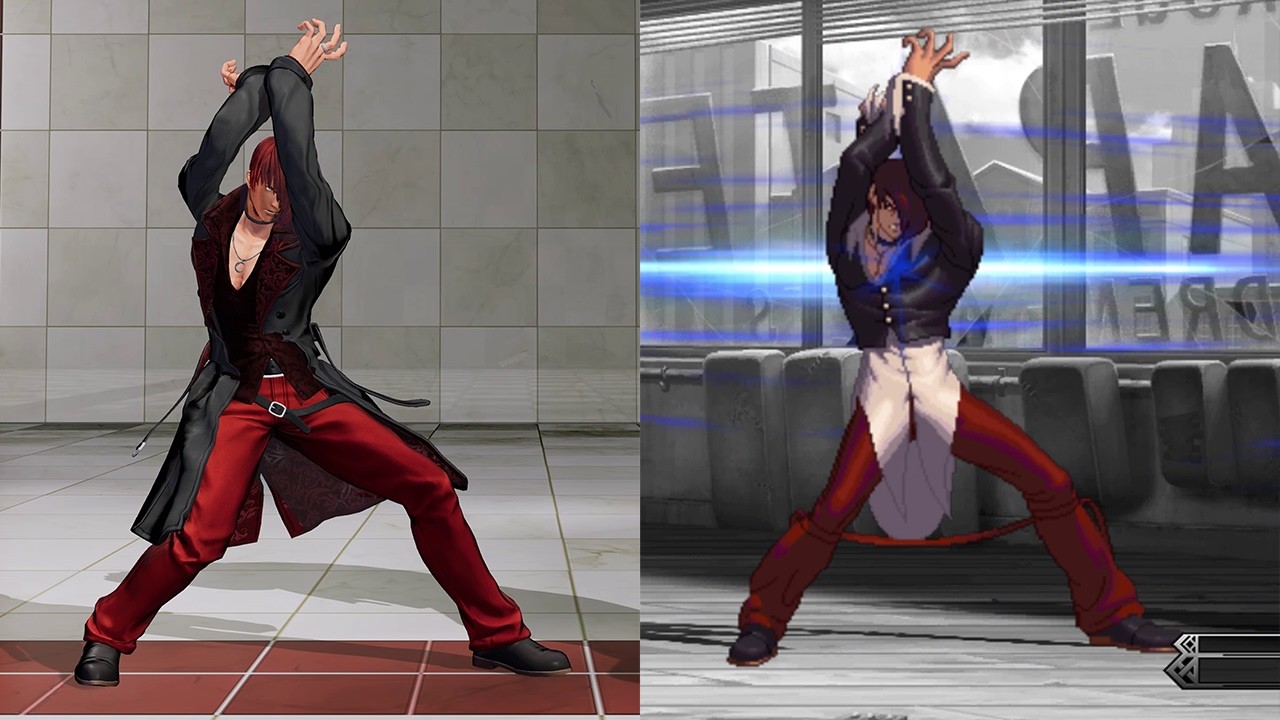 KOF XV vs KOF XIII Combo Trials