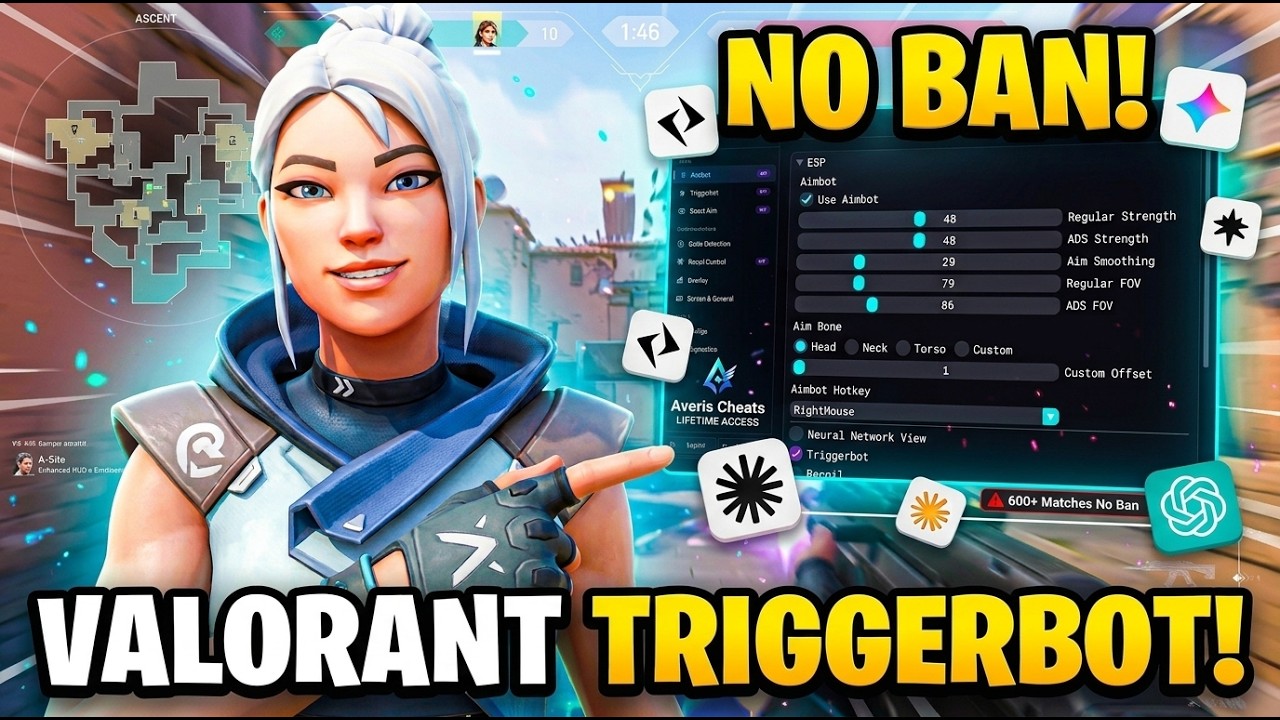 I Used The #1 Valorant TRIGGERBOT In Radiant Rank... (0ms Reaction)