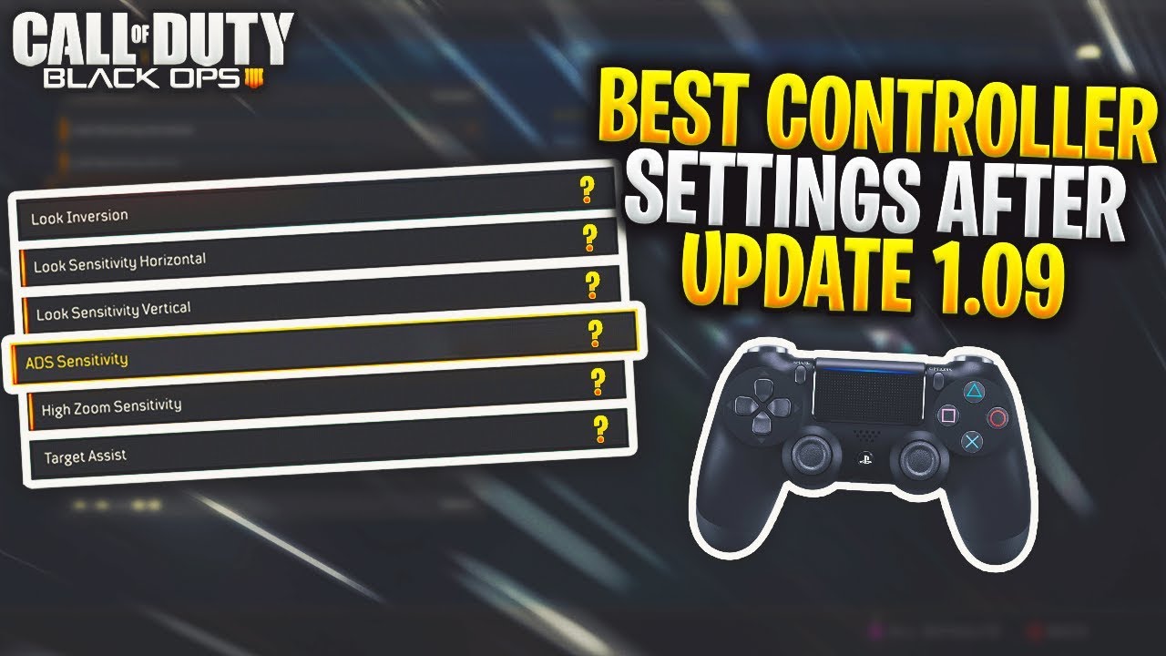 *NEW* BEST CONTROLLER SETTINGS TO USE IN BLACK OPS 4!/BEST BUTTON LAYOUT + SENSITIVITY (COD BO4)