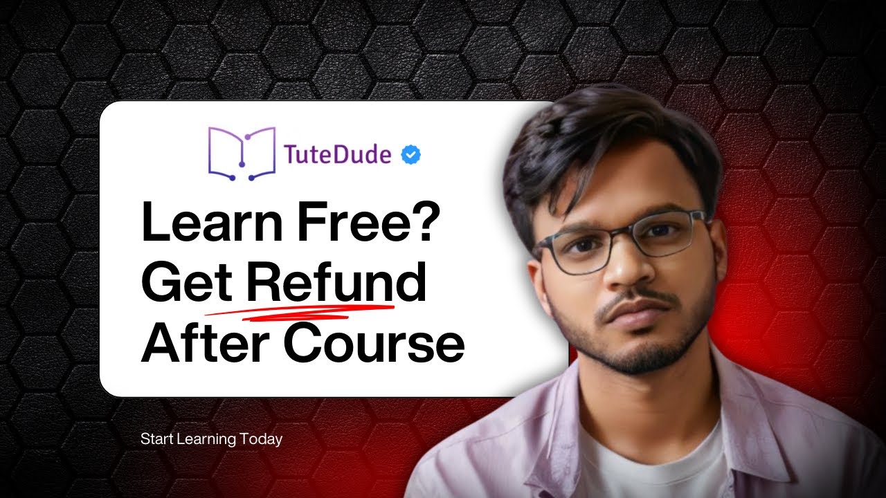 Decoding Tutedude's Refund offer | @tutedudeofficial platform review