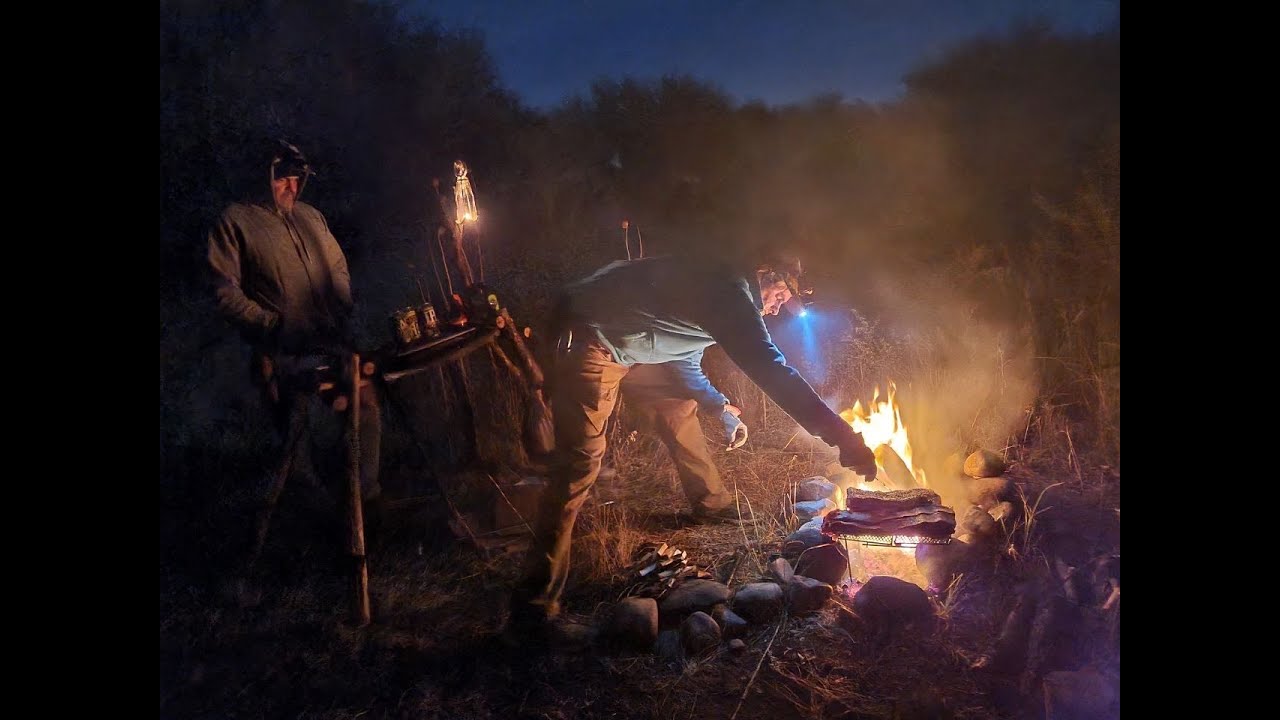 AVENTURA  con un  suscriptor!   COMIDA Y BUSHCRAFT  (14)