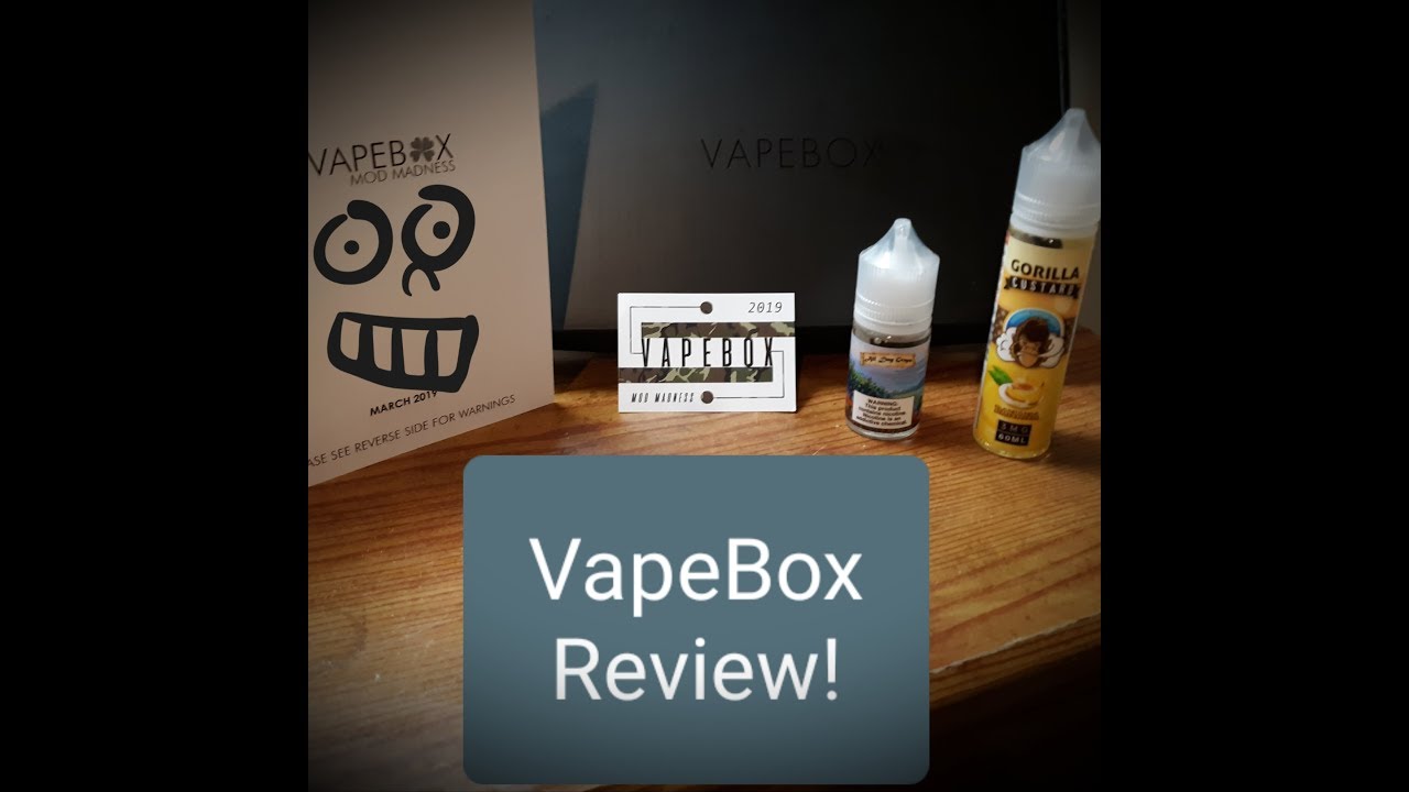 Vapebox Review/3 Flavors(part 2)