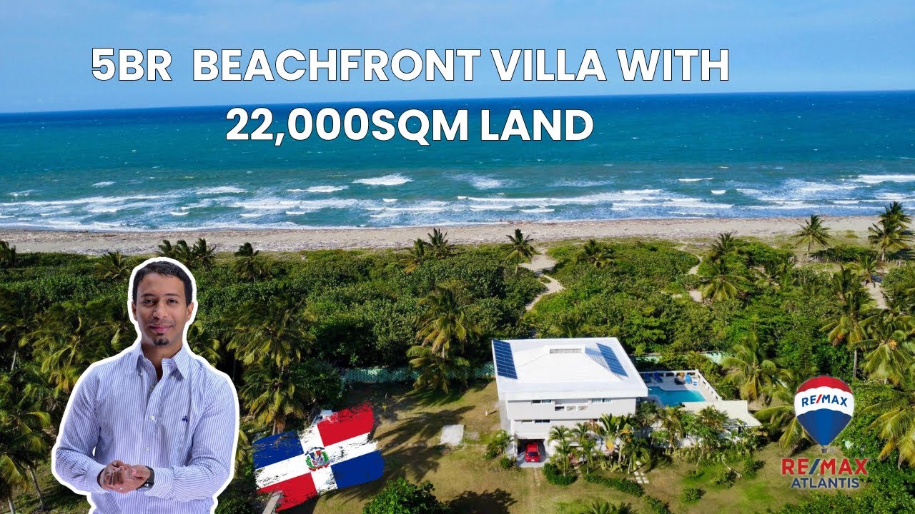 Beachfront Villa & Development Opportunity Just minutes from Cabarete | Dominican Republic 
