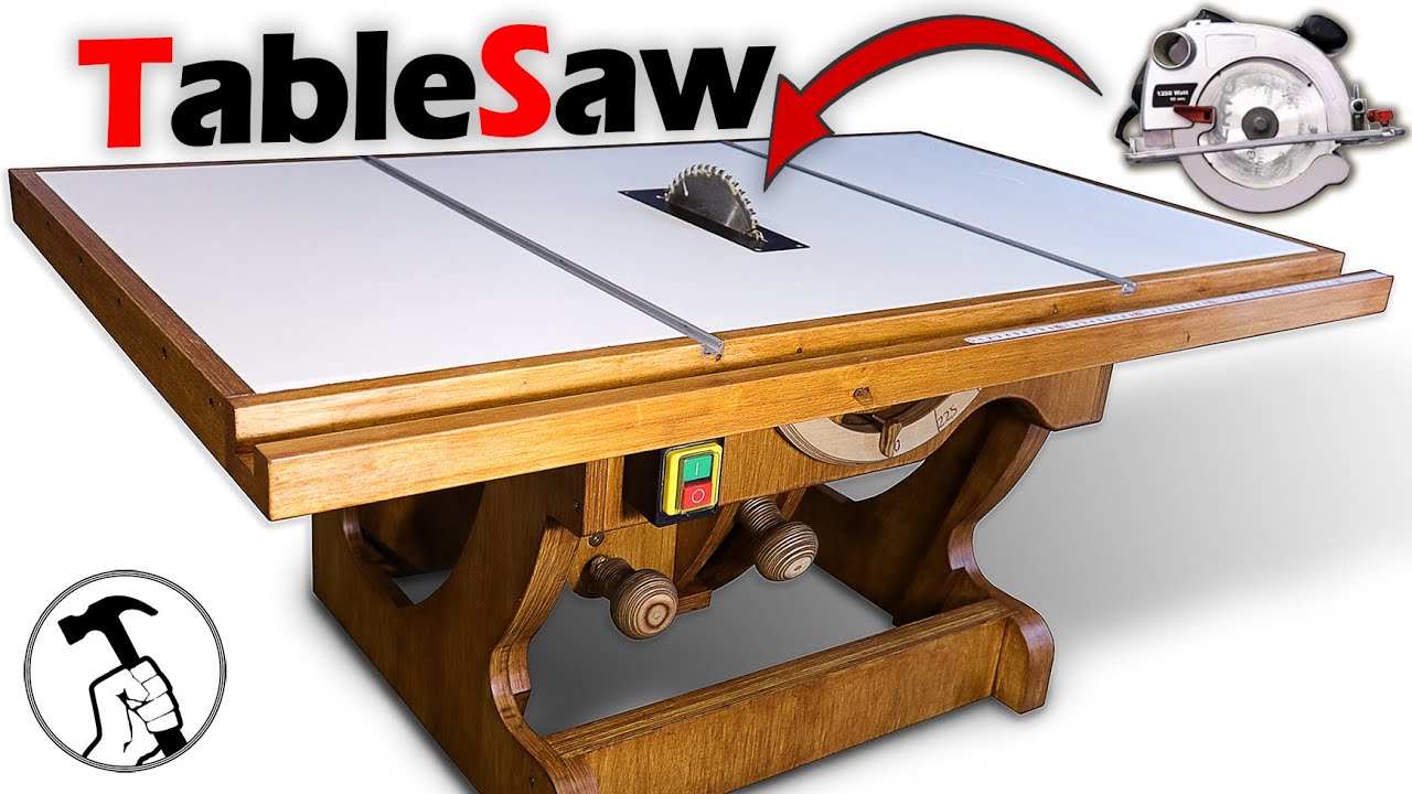 How to Make homemade Table Saw//Circular Saw to Table Saw//Simple mechanism//Diy TableSaw//