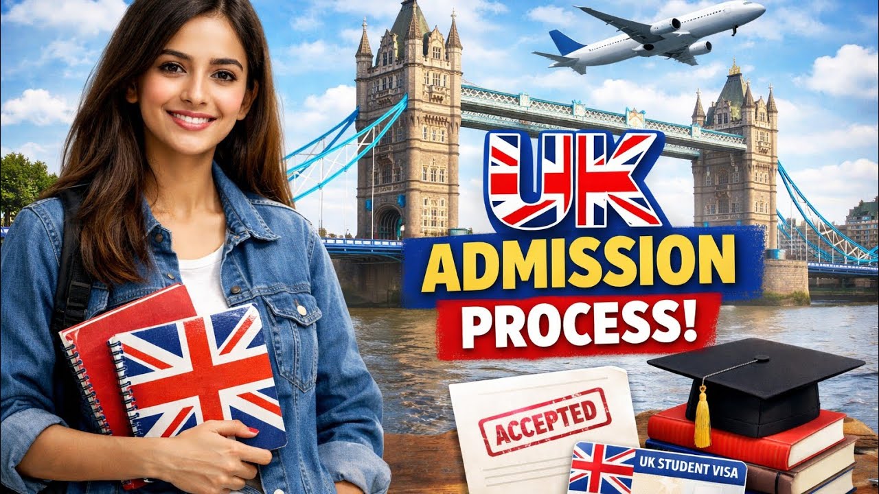 UK Admission Process  | Study in the UK Step by step process for Bachelor's, Master 
