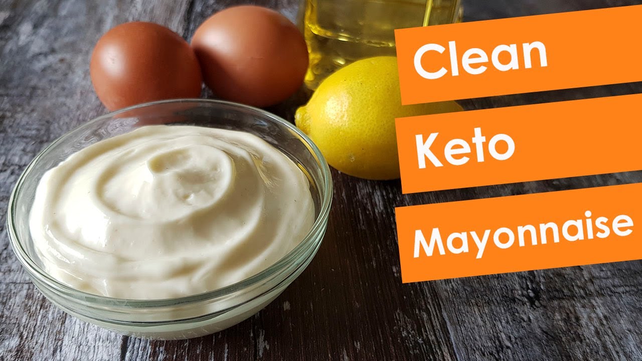 Keto and clean eating Mayonnaise Recipe - How to make Mayo - Low Carb