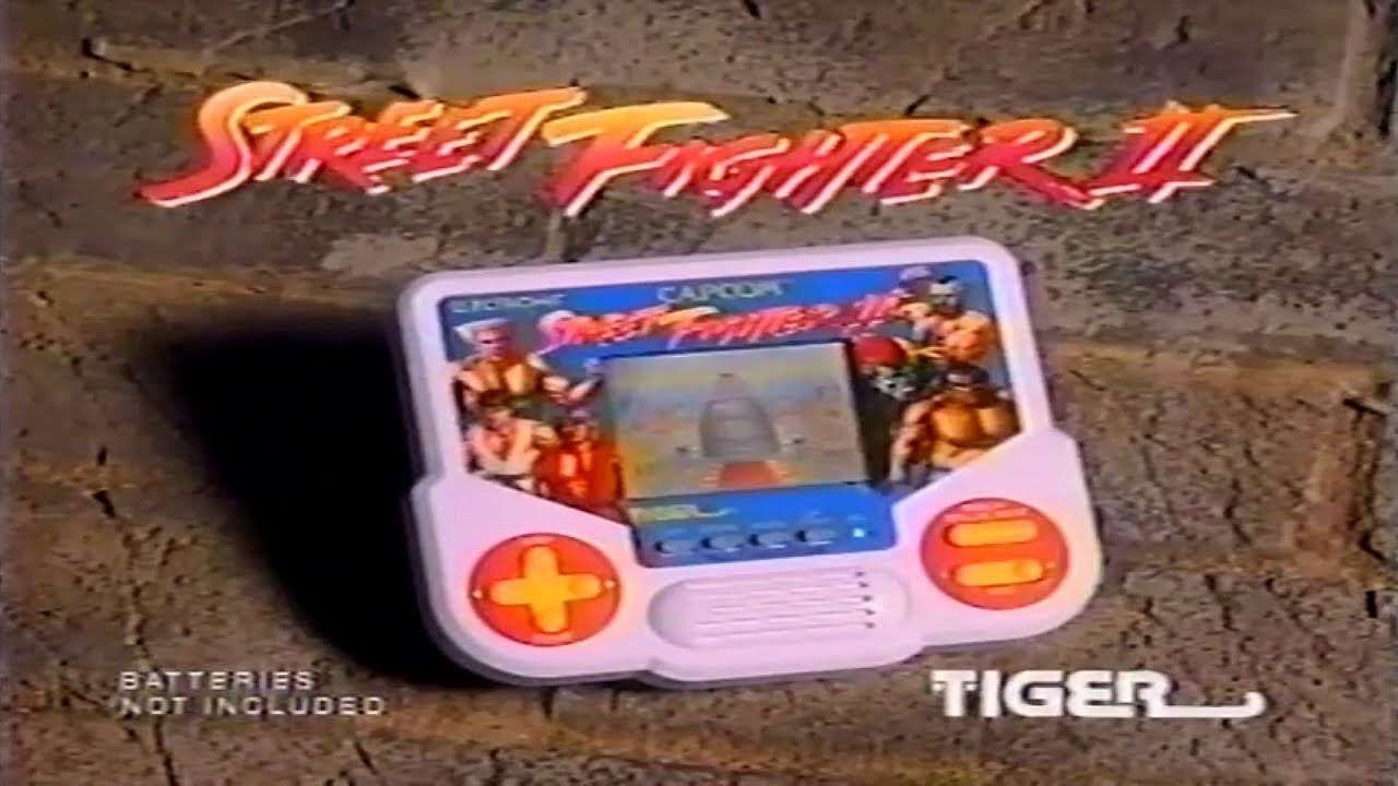 Tiger Electronics, Street Fighter II (1992) TV Commercial (Remastered HD)