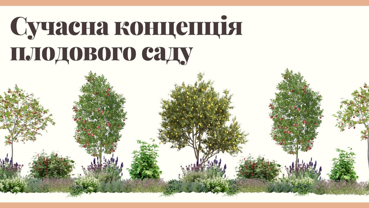 Їстівні ряди — сучасна концепція плодового саду