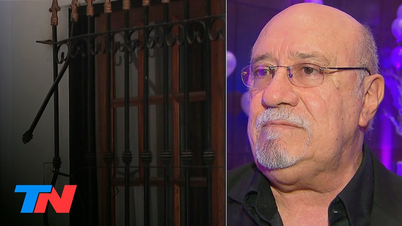Robo y tiros en la casa del actor de Osvaldo Santoro en Caseros: cree que su casa está "marcada"