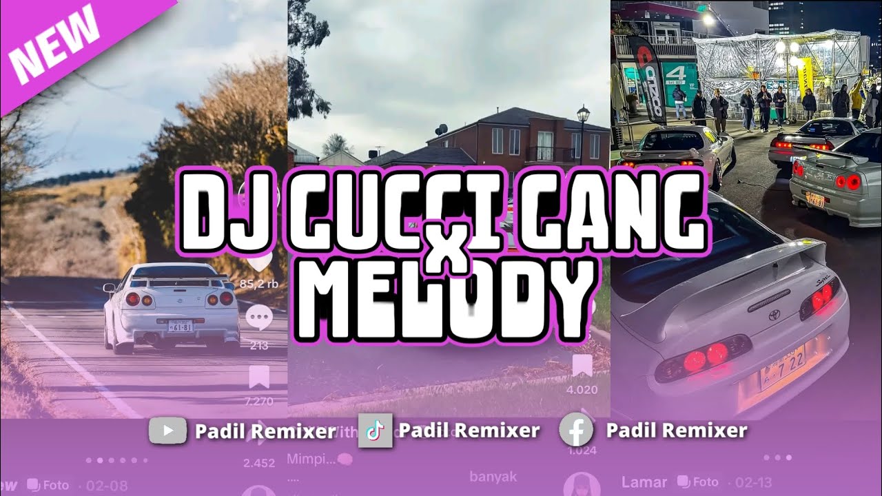 DJ GUCCI GANG X MELODY KANEE !!! || VIRALL TIKTOK TERBARU 2025