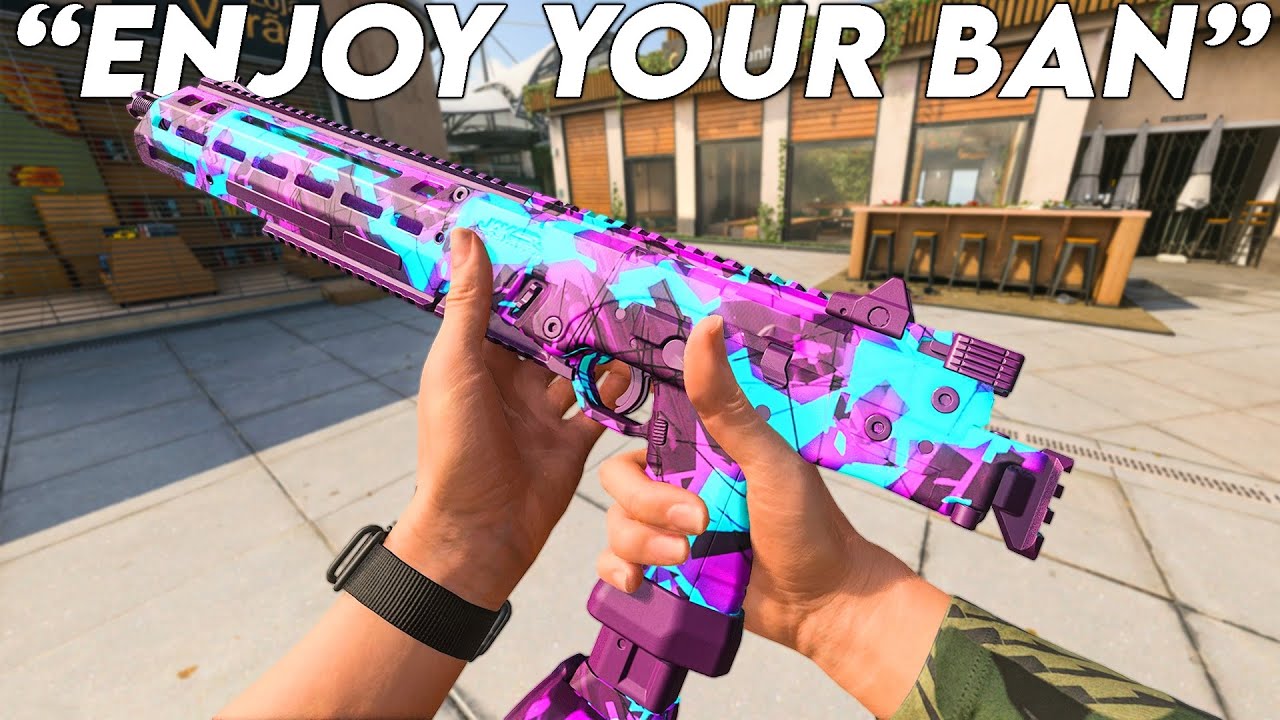 I turned this new SMG into an AR and got reported for cheating..