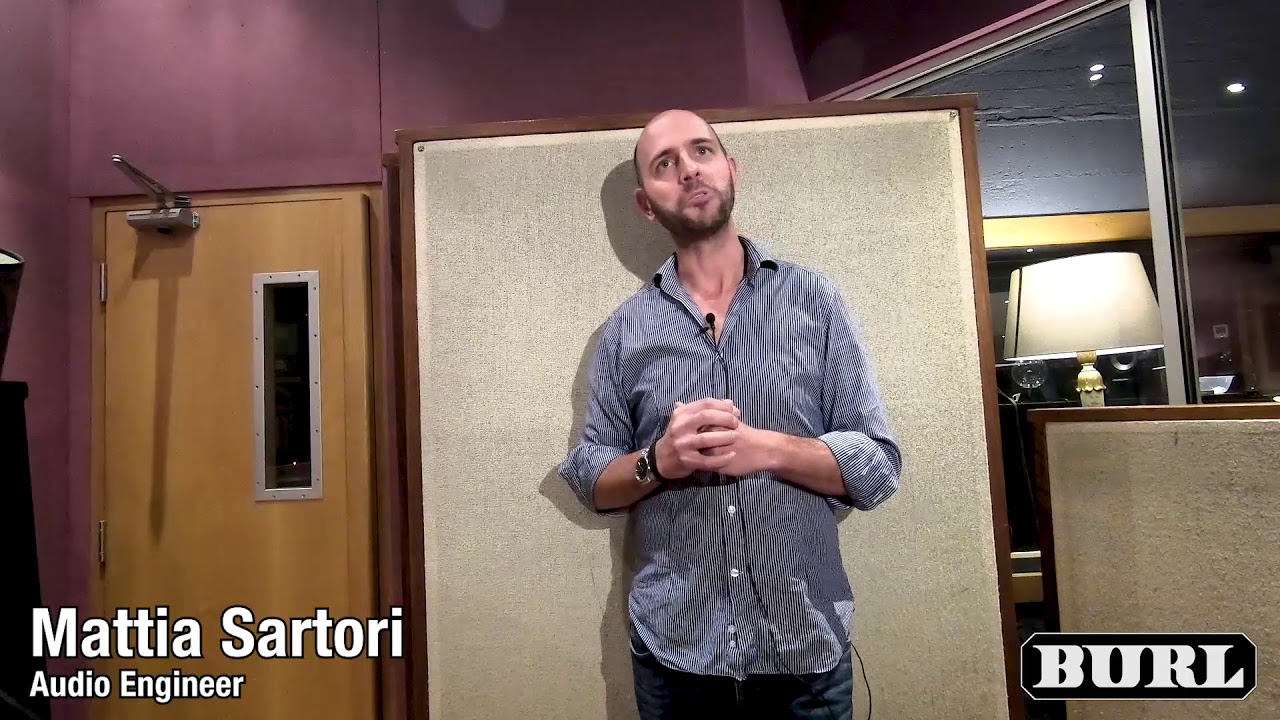 Mattia | BURL Event at Livingston Studios in London, England