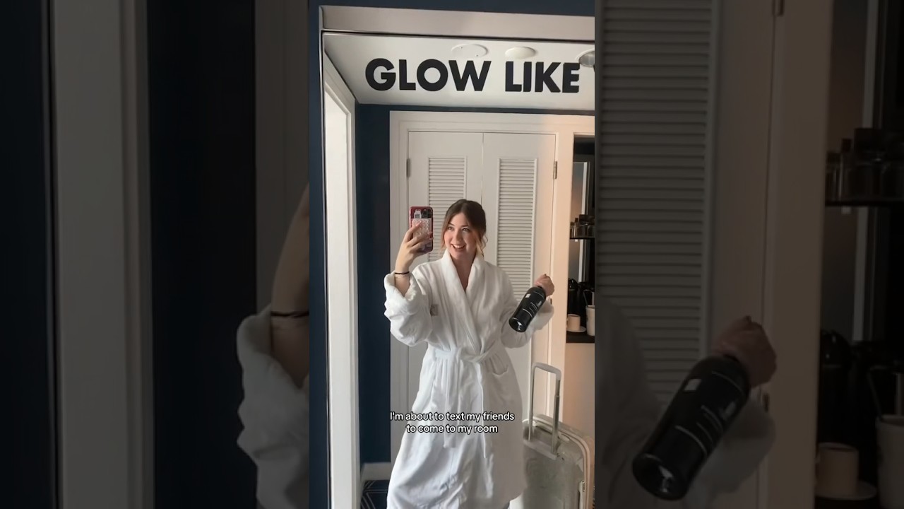 Brand trip room reveal! #elfcosmetics #travel #hotelroom
