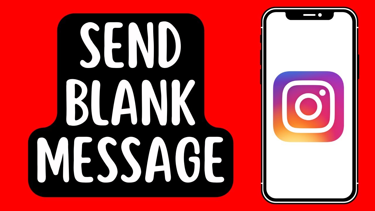 How to Send Blank Message on Instagram [2022] Works on iPhone 13