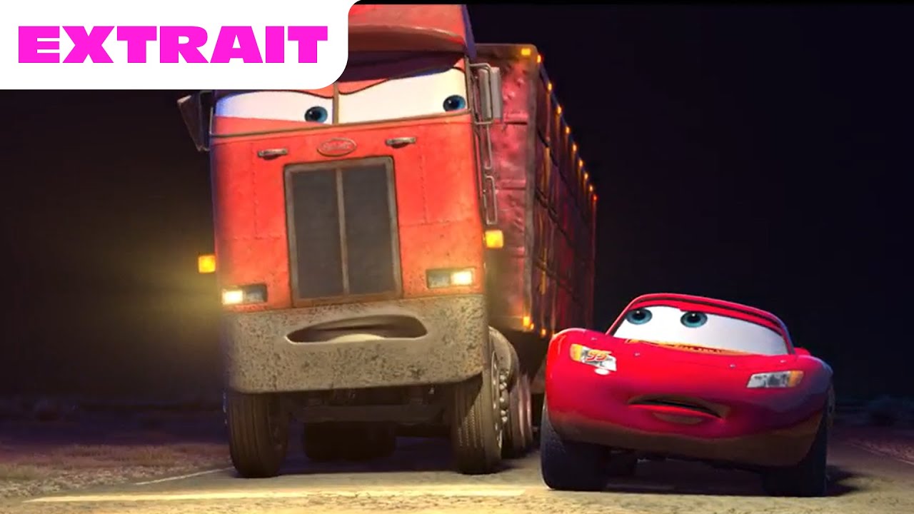 Cars, quatre roues - Extrait : Flash McQueen est perdu ⚡