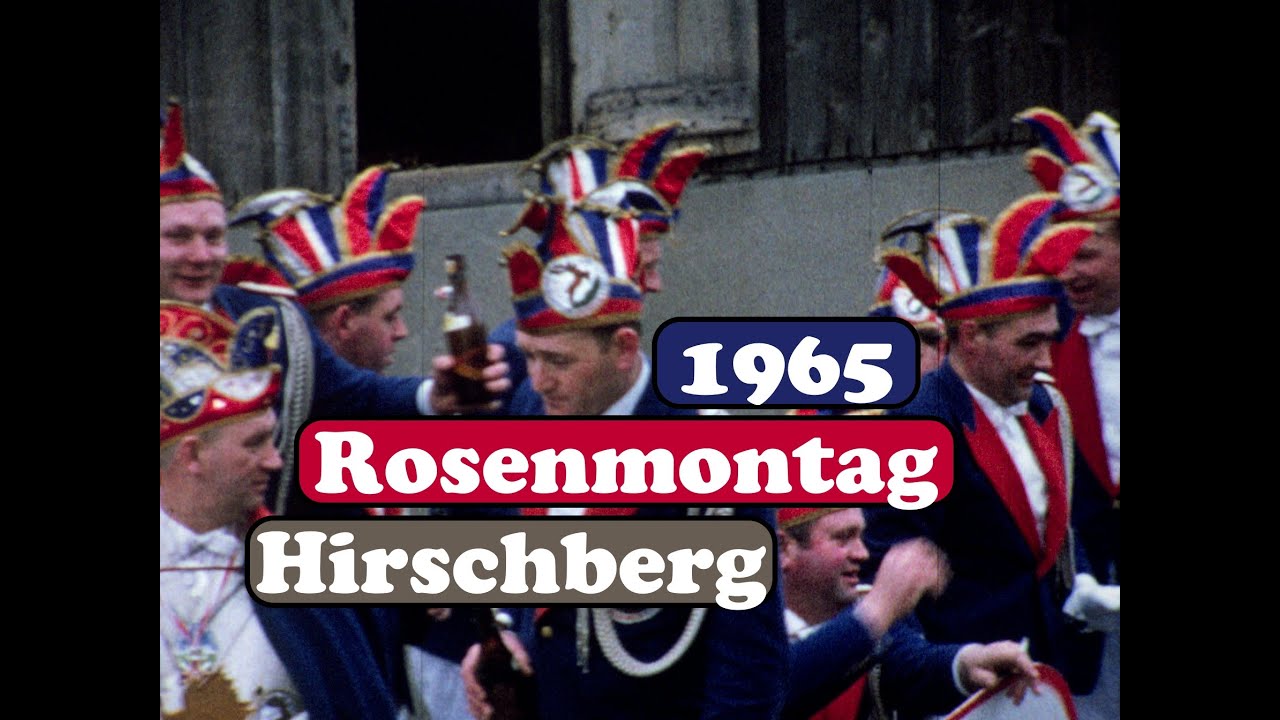 Rosenmontagszug Hirschberg (Sauerland) 1965