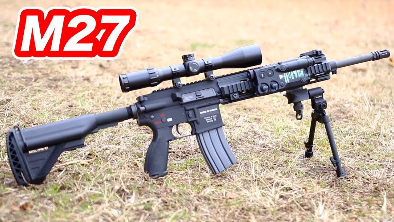 H&K M27 IAR  VFC 電動ガン 飛距離 マック堺 エアガンレビュー