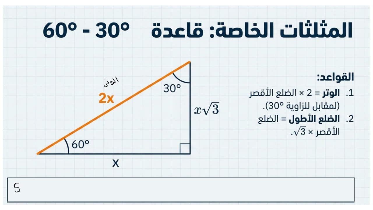 تطبيقات النسب المثلثية
