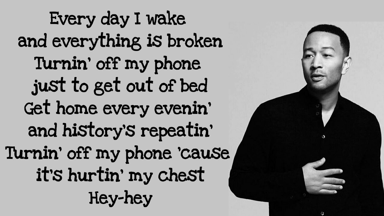 John Legend - Preach (Lyrics)