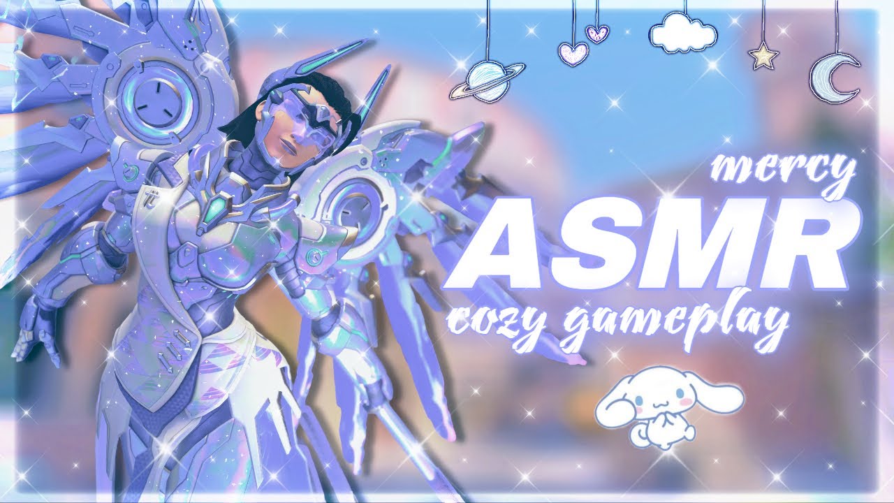 mercy asmr ⊹ keyboard sounds ⋆𐙚 ₊˚⊹ cozy gameplay ♡ quick play ♡ s19 ♡ overwatch 2 ☽⋆⁺₊✧