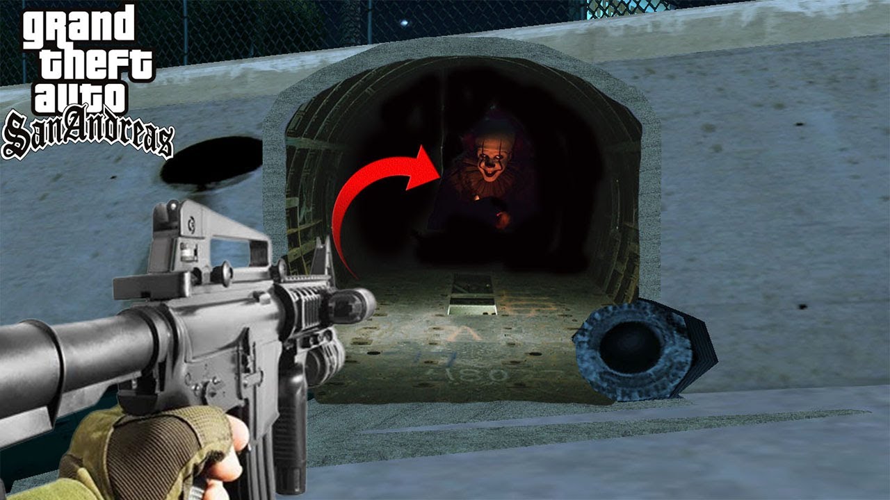 Esto me pasó por entrar a las alcantarillas a las 12 am - GTA Sa