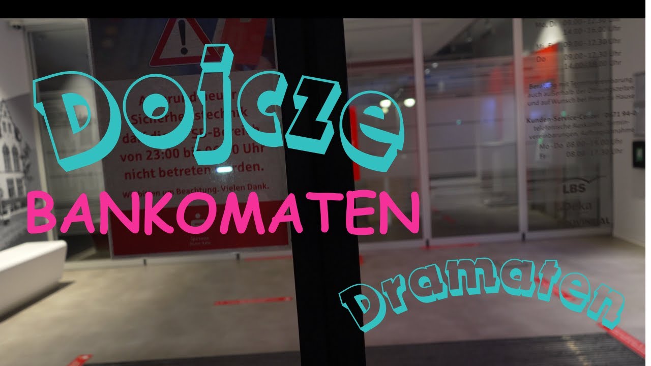 Wypłata pieniędzy z bankomatu w DE to jakieś nieporozumienie.... [O pracy i życiu kierowcy]