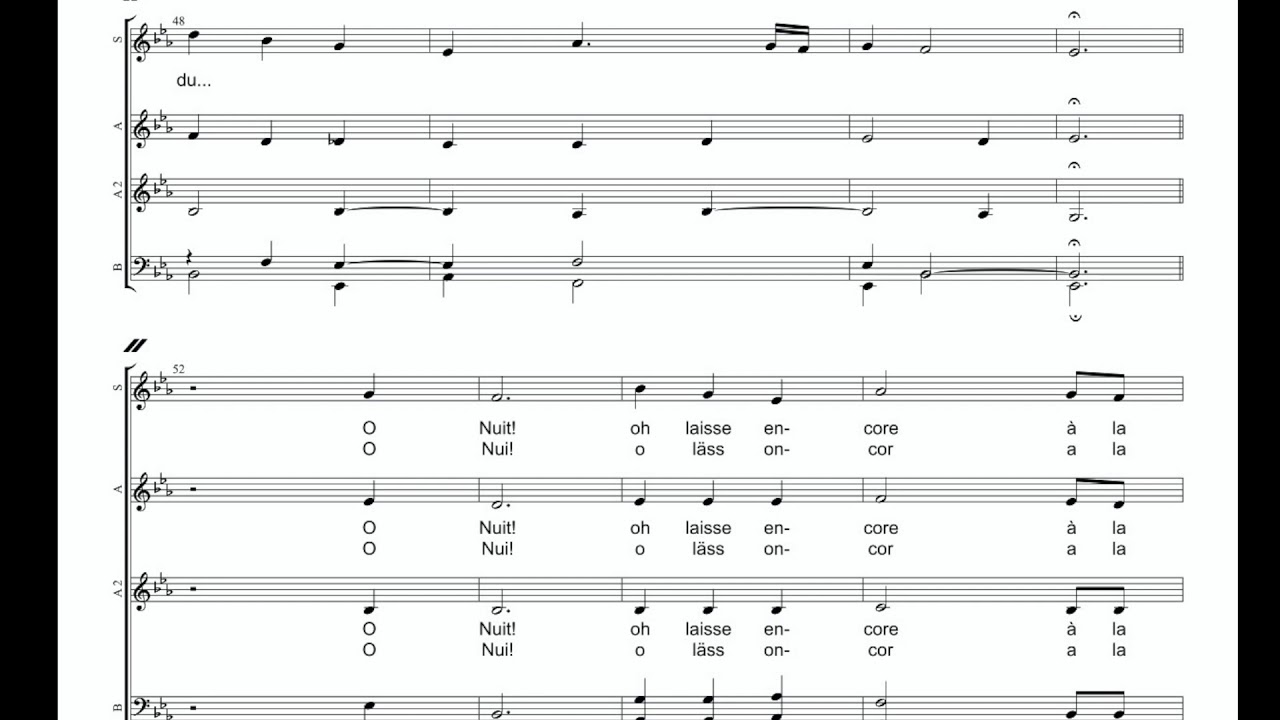 Hymne à la Nuit - Bass