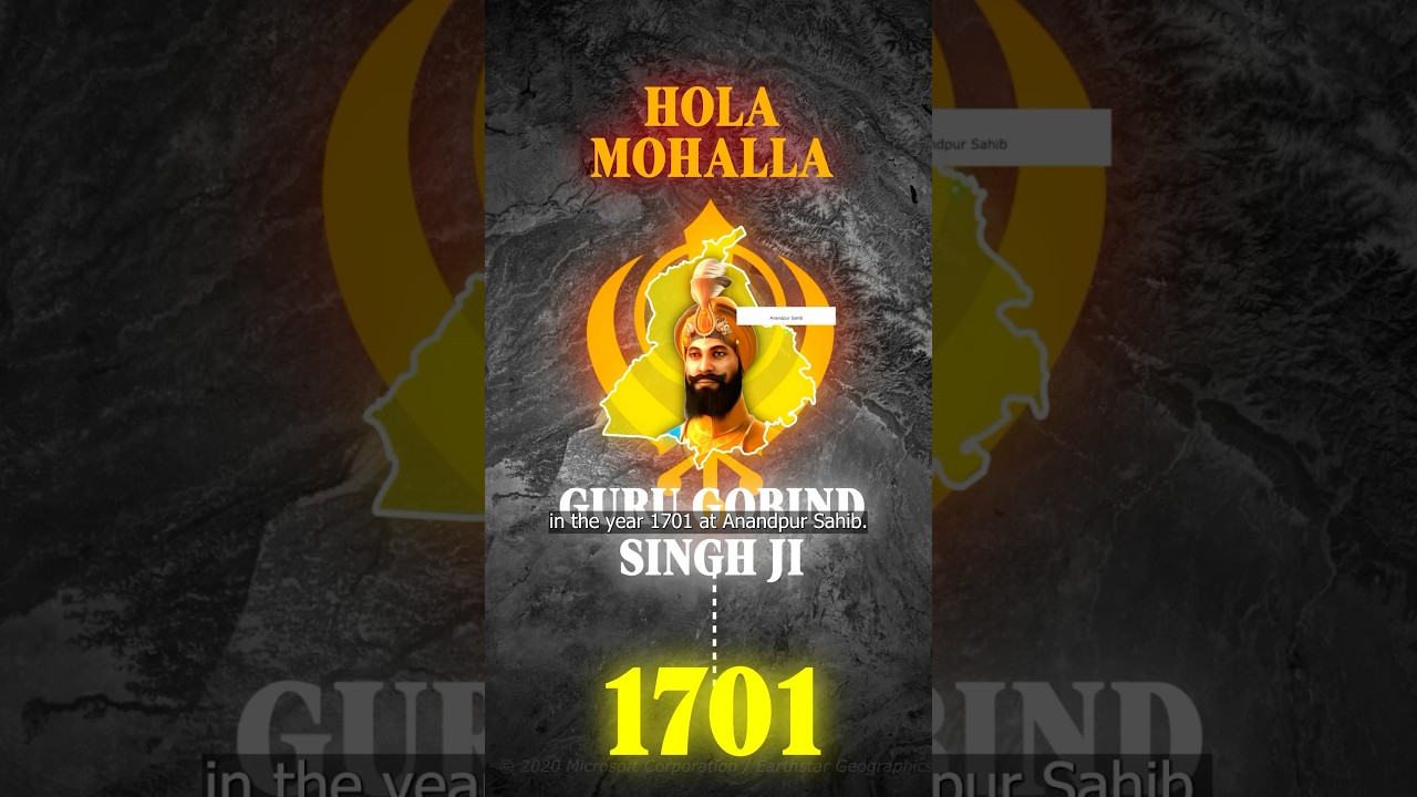 Hola Mohalla | History of Hola Mohalla | #reels #reel #punjab #punjabi #sikh #sikhism #facts #usa
