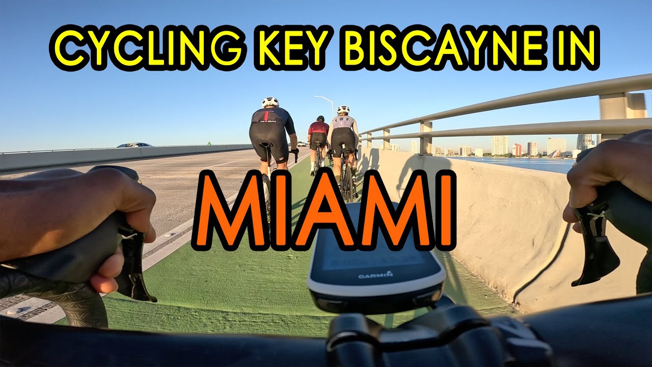 Cycling Key Biscayne in Miami, Florida