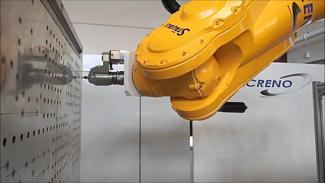 Orbital Drilling on CRENO Robot Cell