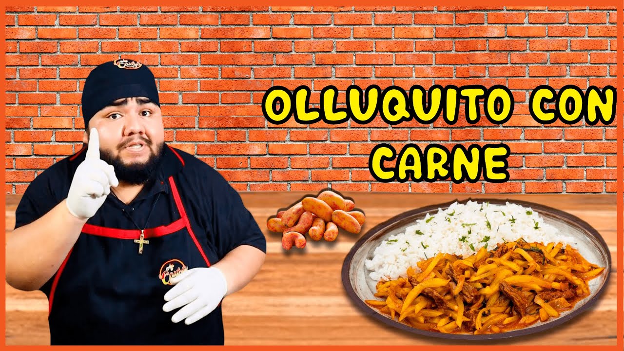 OLLUQUITO CON CARNE CRIOLLO 🥩🇵🇪👨&zwj;🍳❤  | AJI CAUSA