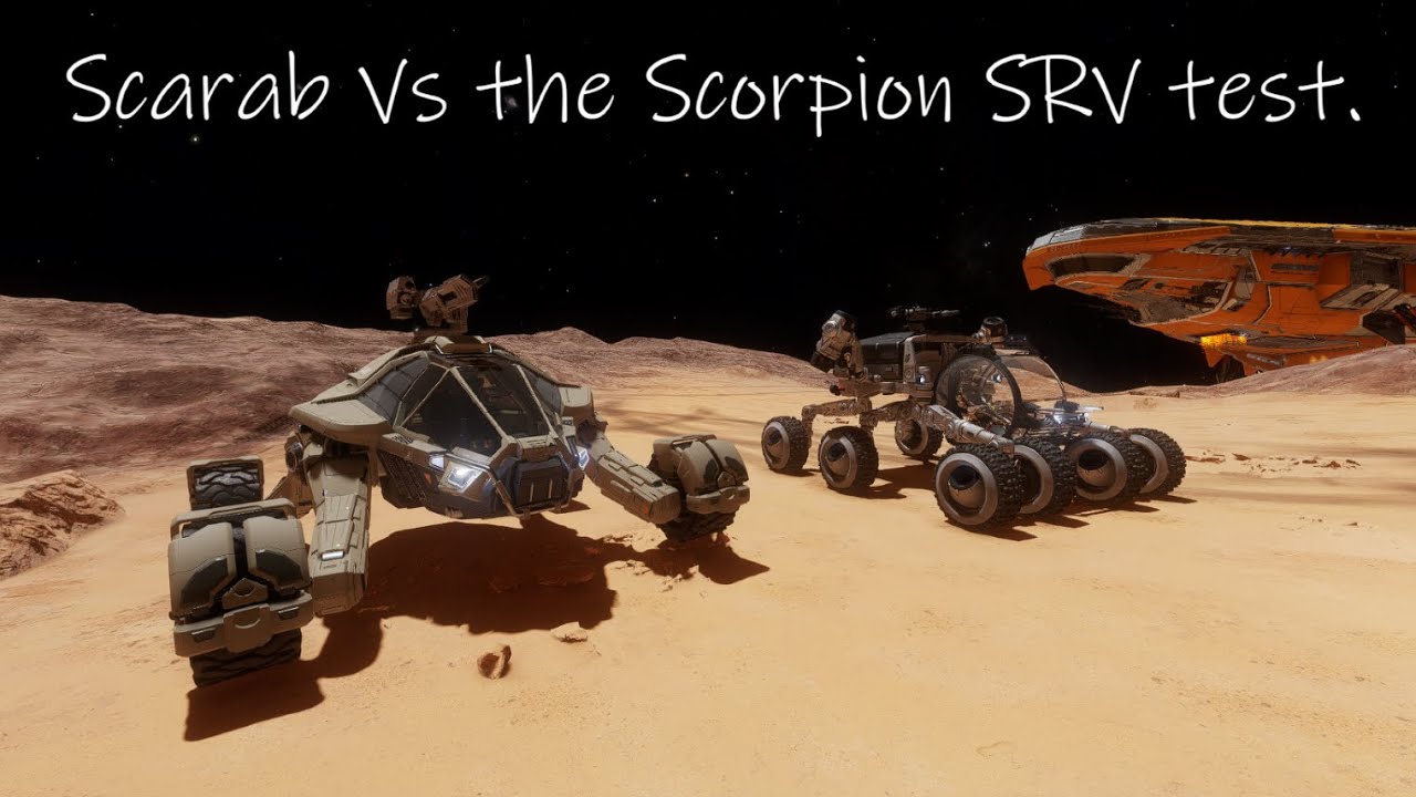 Elite Dangerous Odyssey...  Testing the Scarab VS the Scorpion SRV