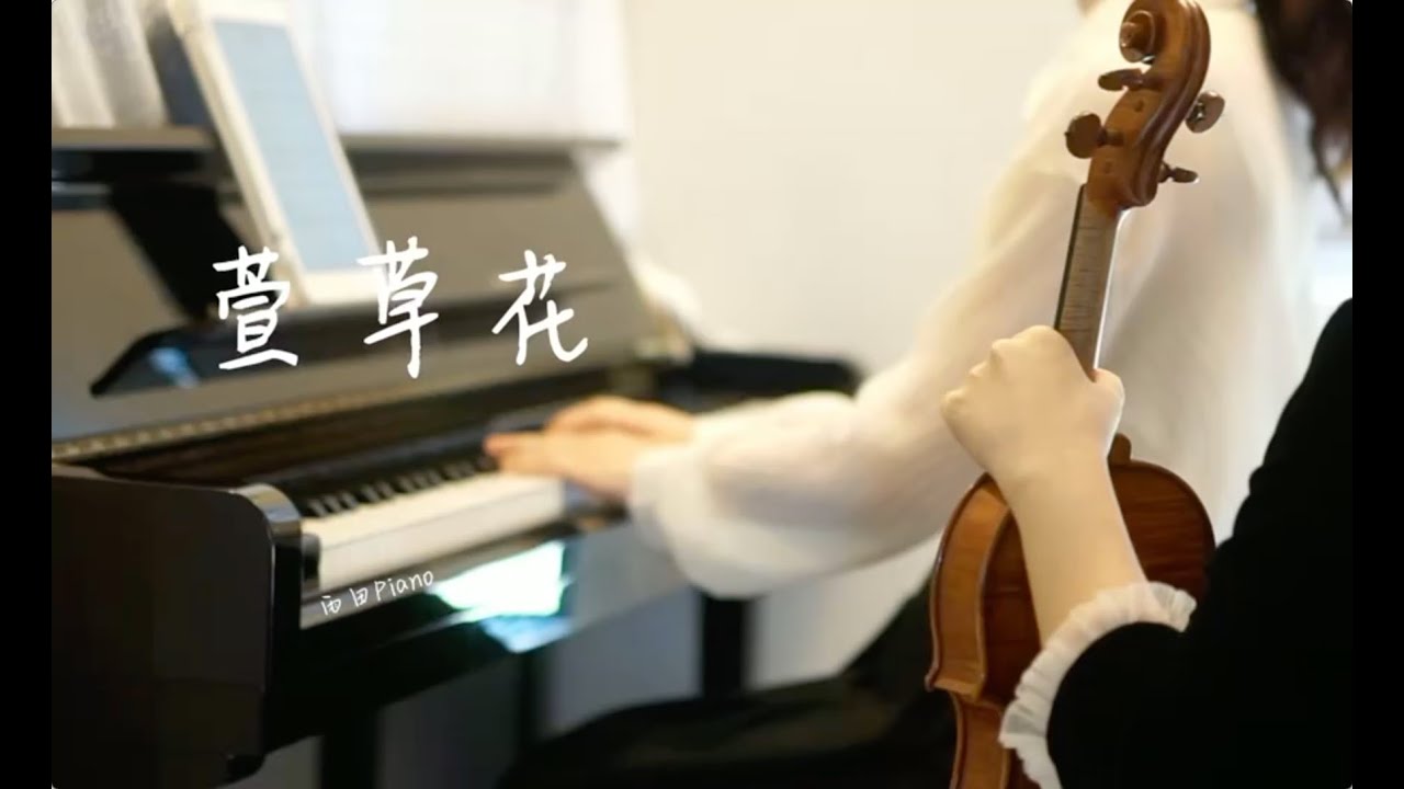 《萱草花》钢琴小提琴演奏 