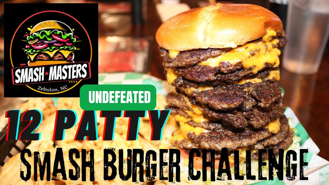 UNDEFEATED Smash Masters Burger Challenge!