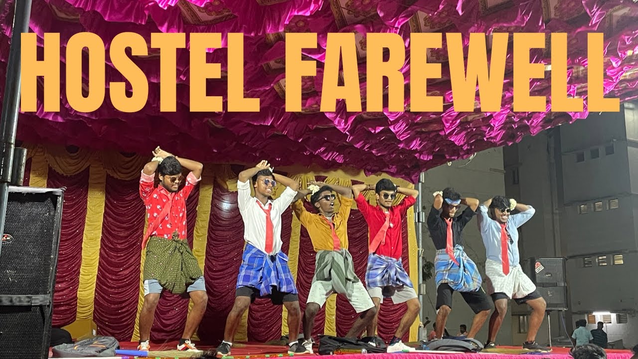 HOSTEL FAREWELL PARTY 2 🔥|| UNIVERSITY OF MADRAS || TARAMANI CAMPUS || CHENNAI