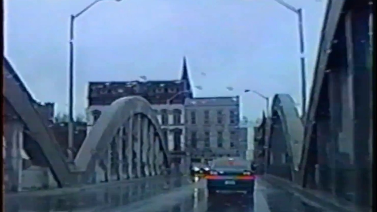 Driving into Belleville Ontario and to Deseronto - 1997