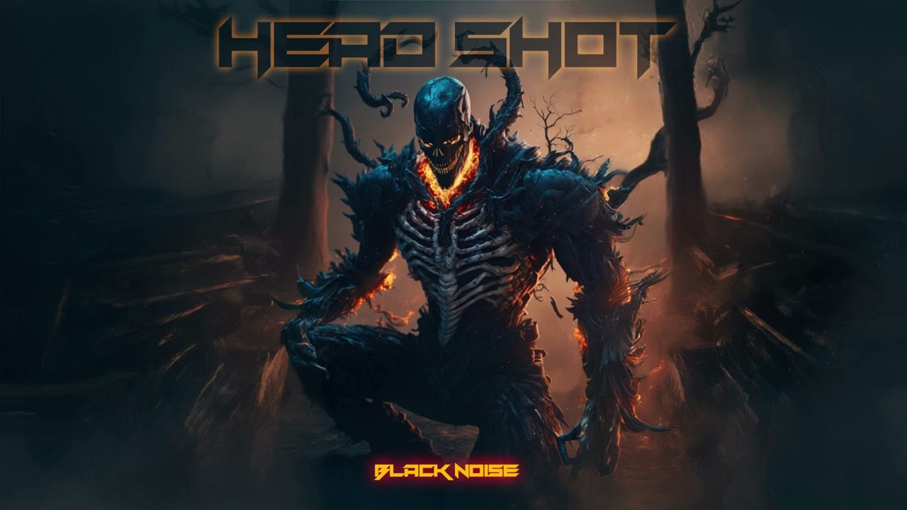 Rock Metal Music Instrumental | Headbanging | 'Head Shot' - Black Noise