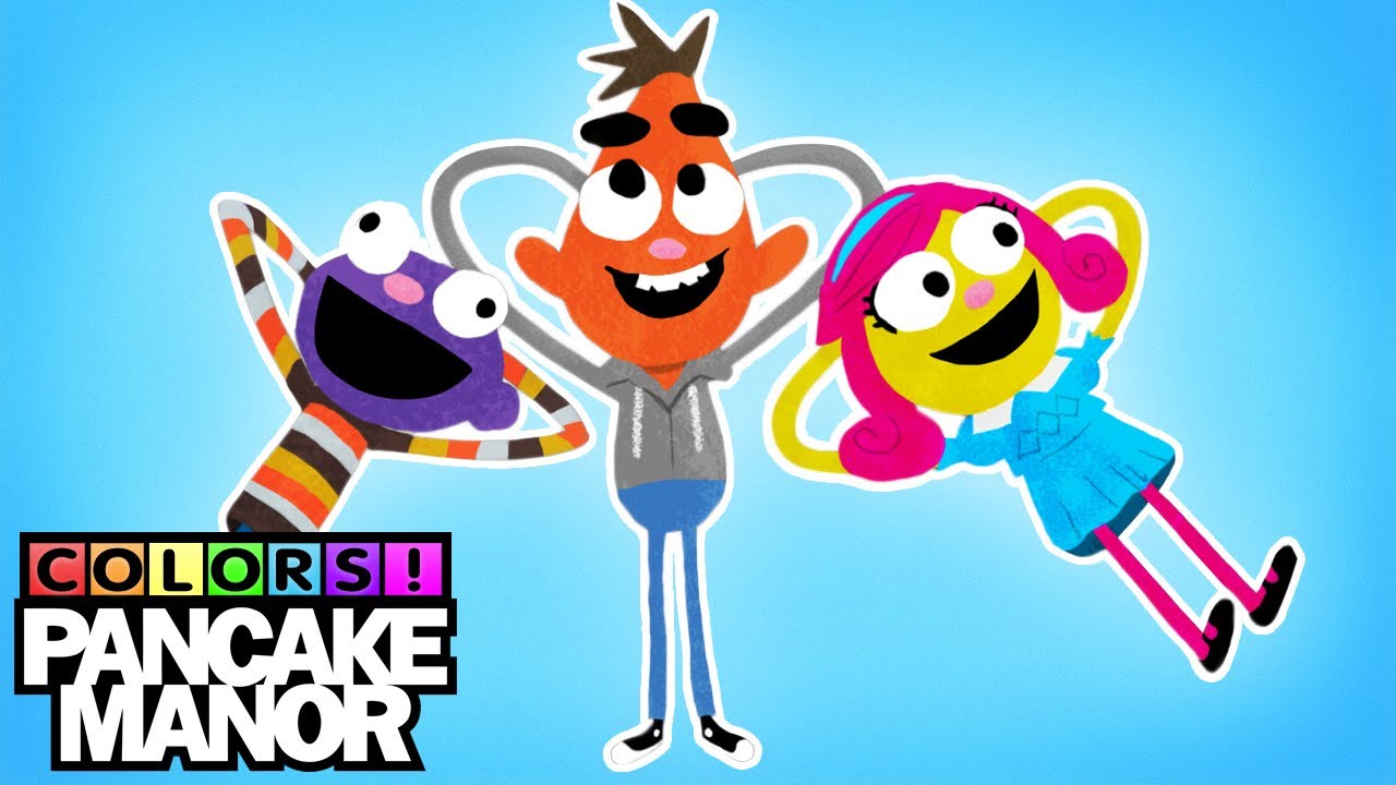 Blue Song | Colors for Kids | Pancake Manor